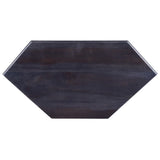 Corner TV Cabinet Light Black 80x40x49 cm Solid Wood Mahogany - 45-Degree Angle