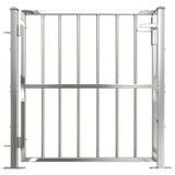 Garden Gate 100x95 cm Stainless Steel