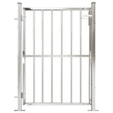 Garden Gate 100x120 cm Stainless Steel