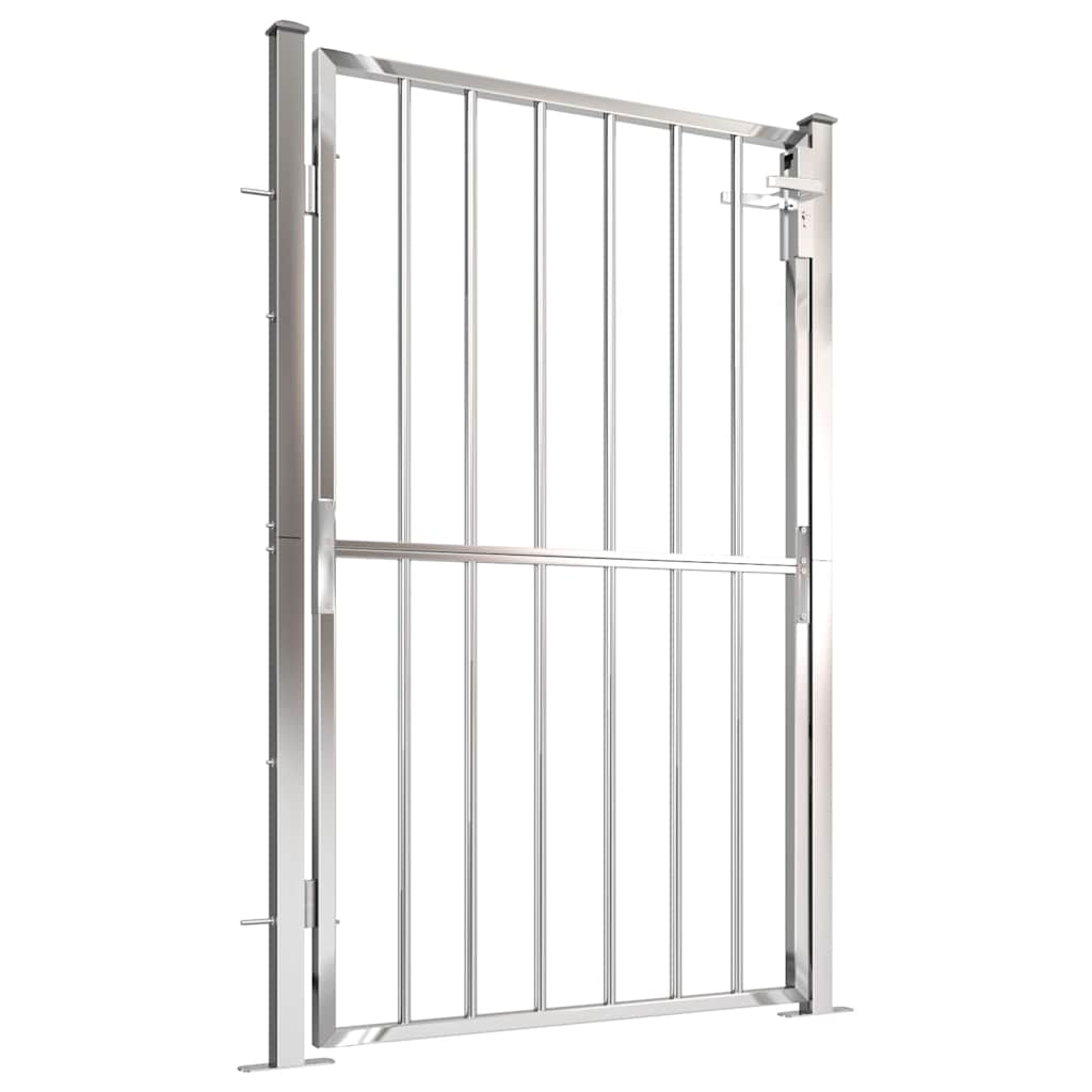 Garden Gate 100x145 cm Stainless Steel