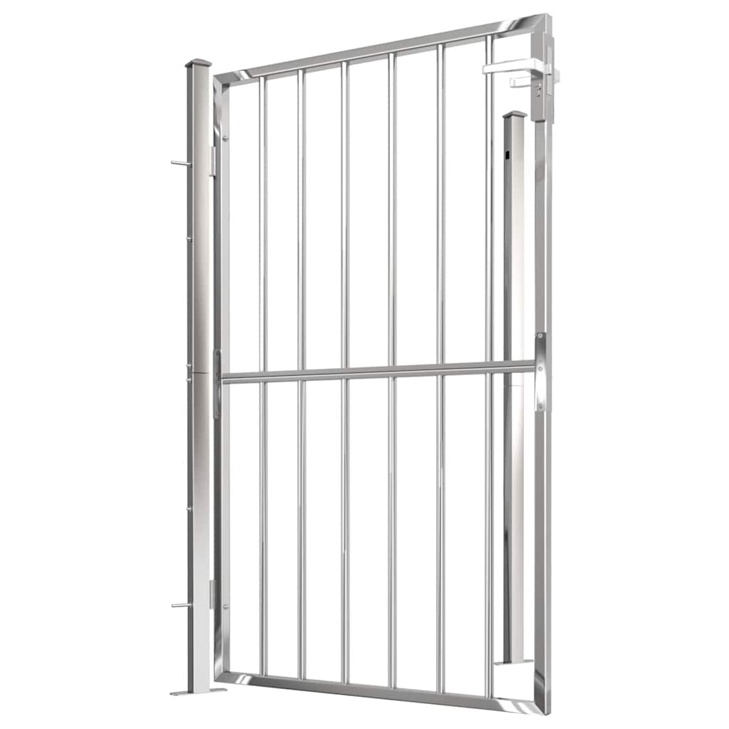 Garden Gate 100x145 cm Stainless Steel