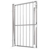 Garden Gate 100x145 cm Stainless Steel - Top-Down View