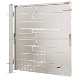 Garden Gate 100x100 cm Stainless Steel