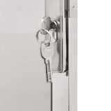 Garden Gate 100x100 cm Stainless Steel - Rear View