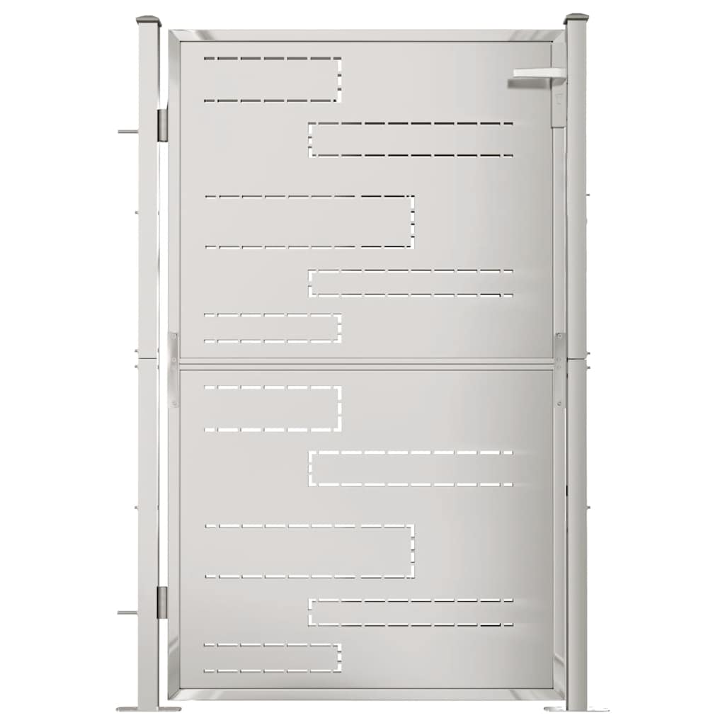 Garden Gate 100x145 cm Stainless Steel