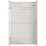 Garden Gate 100x145 cm Stainless Steel