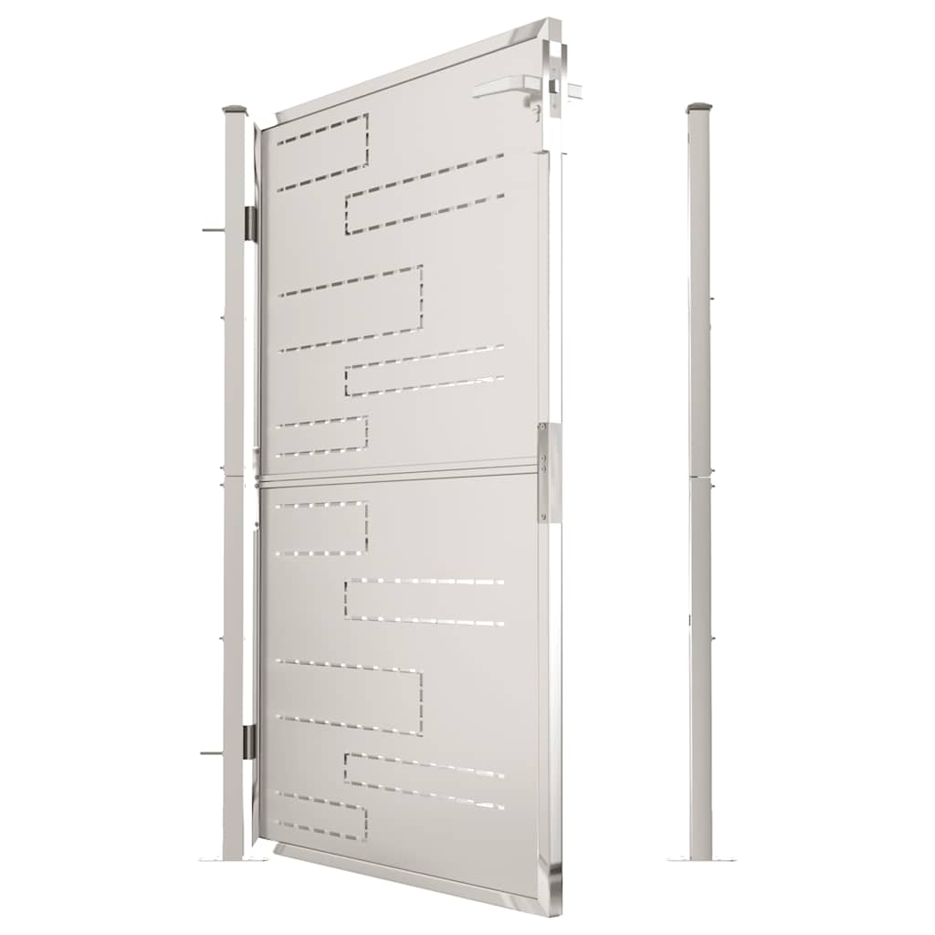 Garden Gate 100x145 cm Stainless Steel