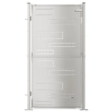 Garden Gate 100x175 cm Stainless Steel