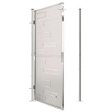 Garden Gate 100x175 cm Stainless Steel