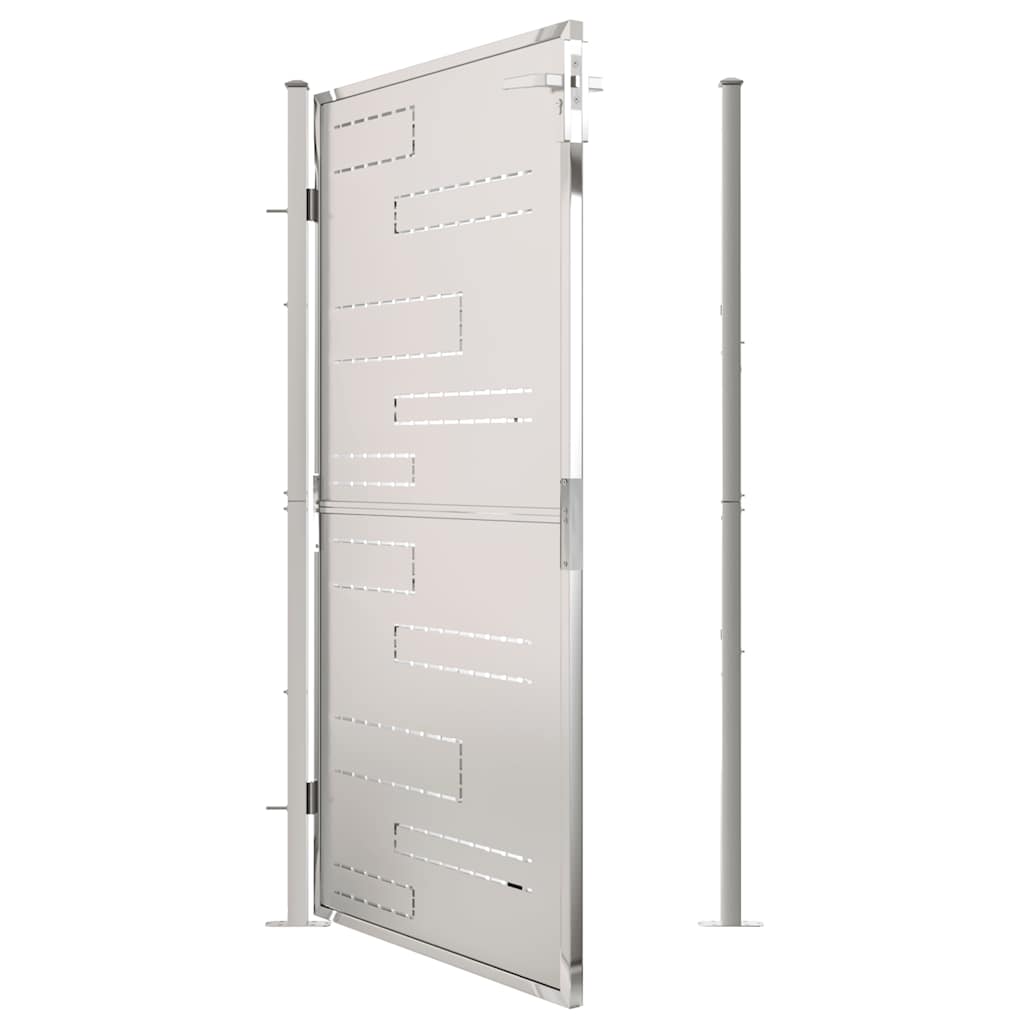 Garden Gate 100x175 cm Stainless Steel