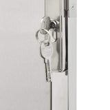Garden Gate 100x100 cm Stainless Steel - Rear View