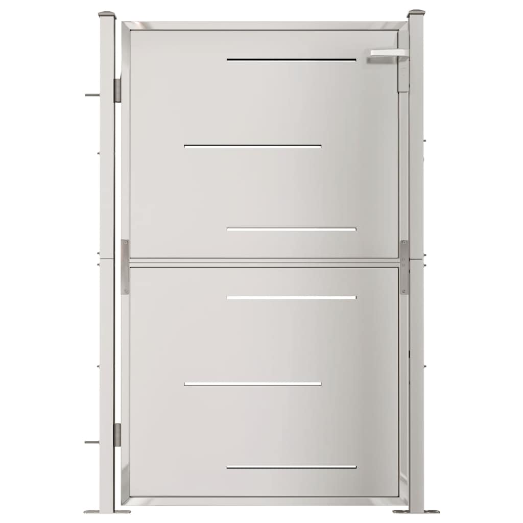 Garden Gate 100x145 cm Stainless Steel