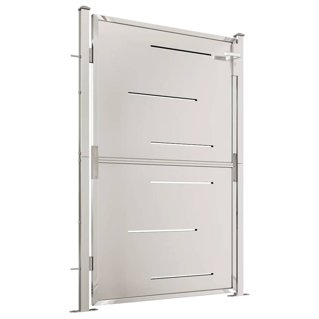 Garden Gate 100x145 cm Stainless Steel