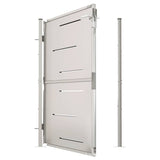 Garden Gate 100x145 cm Stainless Steel