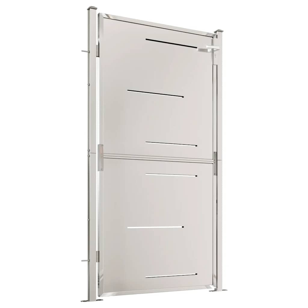 Garden Gate 100x175 cm Stainless Steel