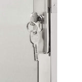 Garden Gate 100x175 cm Stainless Steel