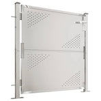 Garden Gate 100x100 cm Stainless Steel