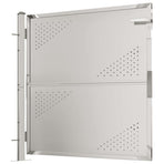 Garden Gate 100x100 cm Stainless Steel