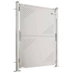 Garden Gate 100x120 cm Stainless Steel