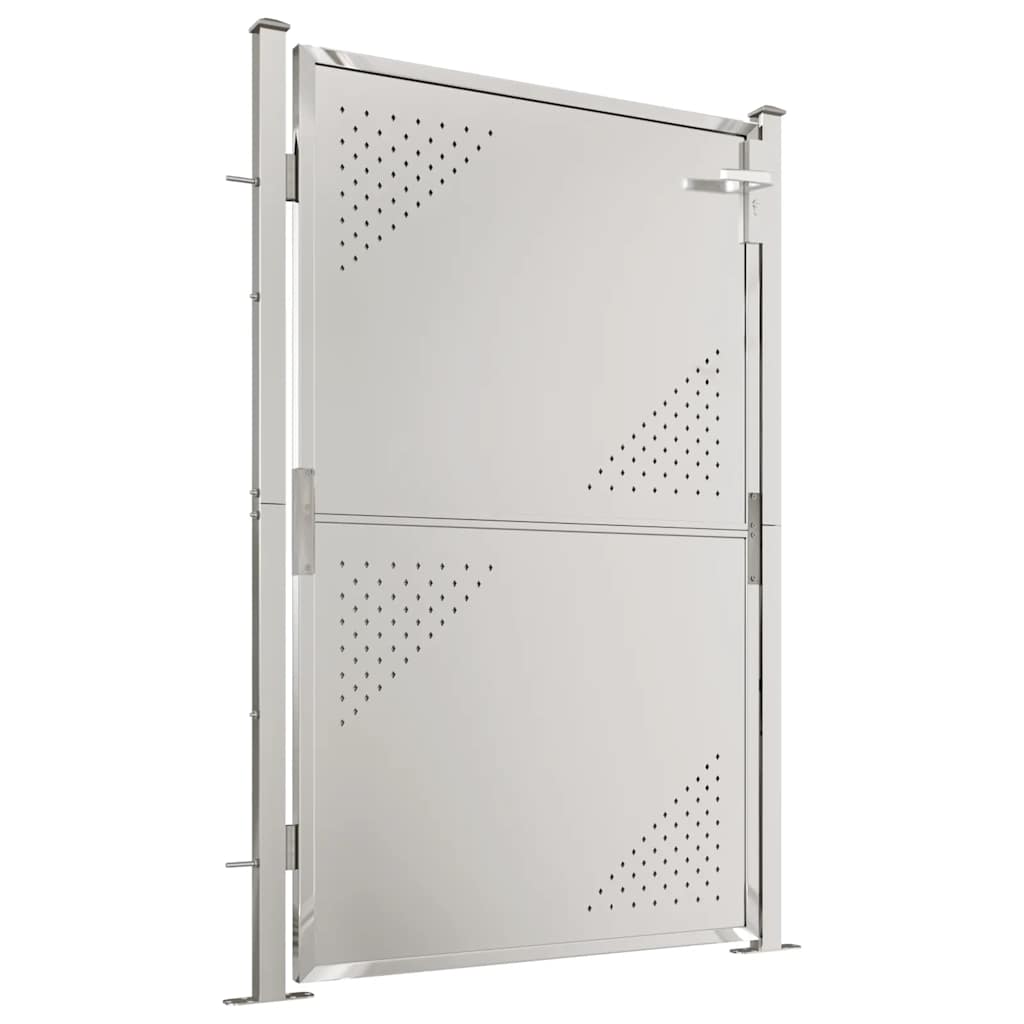 Garden Gate 100x145 cm Stainless Steel