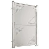 Garden Gate 100x145 cm Stainless Steel