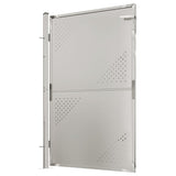 Garden Gate 100x145 cm Stainless Steel