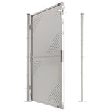 Garden Gate 100x145 cm Stainless Steel