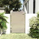 Garden Gate 100x145 cm Stainless Steel