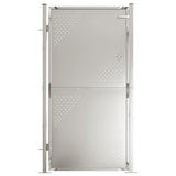 Garden Gate 100x175 cm Stainless Steel