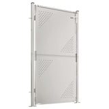 Garden Gate 100x175 cm Stainless Steel