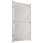 Garden Gate 100x175 cm Stainless Steel