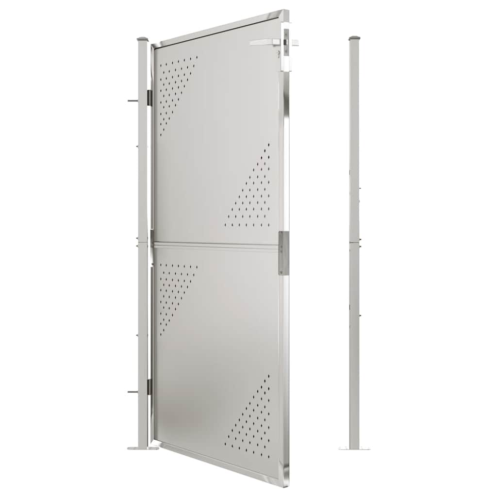 Garden Gate 100x175 cm Stainless Steel