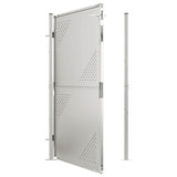 Garden Gate 100x175 cm Stainless Steel