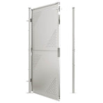 Garden Gate 100x175 cm Stainless Steel