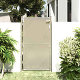 Garden Gate 100x175 cm Stainless Steel