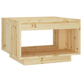 Coffee Table 50x50x33.5 cm Solid Firwood - Front View
