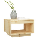 Coffee Table 50x50x33.5 cm Solid Firwood - Side View