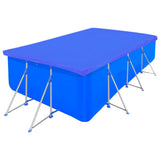 Pool Covers 2 pcs PE Rectangular 90 g/sqm 540x270 cm - Front View