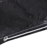 Garden Furniture Covers 2 pcs L-Shaped 12 Eyelets 250x250x90 cm