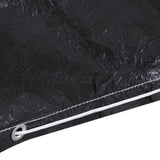 Garden Furniture Covers 2 pcs L-Shaped 12 Eyelets 250x250x90 cm - Rear View