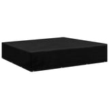 Garden Furniture Covers 2 pcs 12 Eyelets 250x250x70 cm - Front View