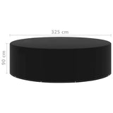 Garden Furniture Covers 2 pcs 10 Eyelets 325x90 cm - 45-Degree Angle