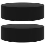 Garden Furniture Covers 2 pcs 10 Eyelets 205x90 cm
