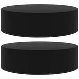 Garden Furniture Covers 2 pcs 10 Eyelets 205x90 cm