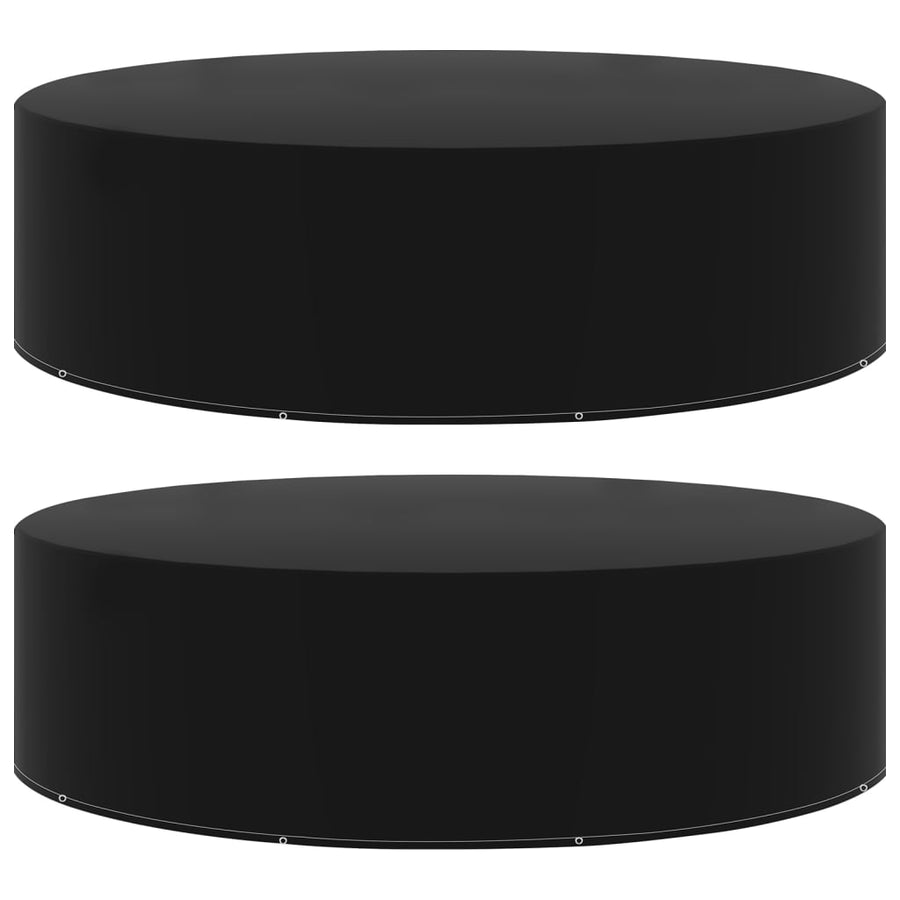 Garden Furniture Covers 2 pcs 10 Eyelets 205x90 cm