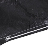 Garden Furniture Covers 2 pcs 10 Eyelets 205x90 cm - Top-Down View