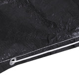 Garden Furniture Covers 2 pcs 7 Eyelets 225x143x90 cm - 45-Degree Angle