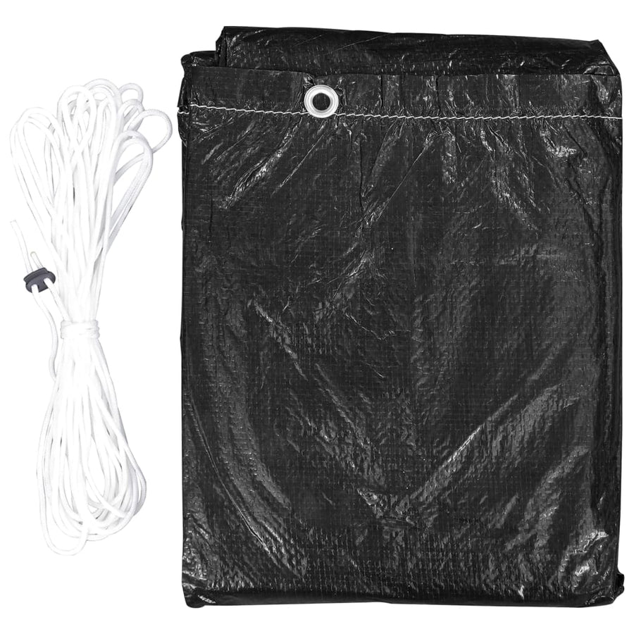 Garden Furniture Covers 2pcs 6 Eyelets for Gas BBQs 170x90x60cm