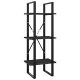 5-Tier Book Cabinet Grey 40x30x175 cm Engineered Wood - 45-Degree Angle