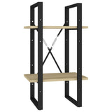 5-Tier Book Cabinet Sonoma Oak 40x30x175 cm Engineered Wood